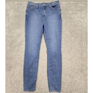 Aviator Women's Skinny Jeans High Rise‎ Light Wash Blue Size 34 (Fits 32x32)